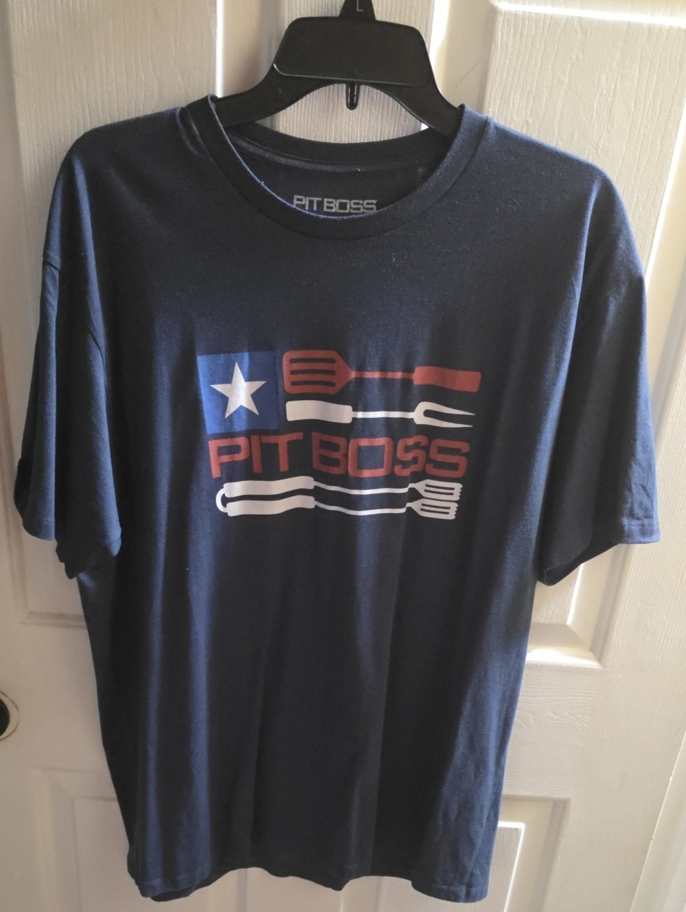 Men's Navy Grill Graphic Tee